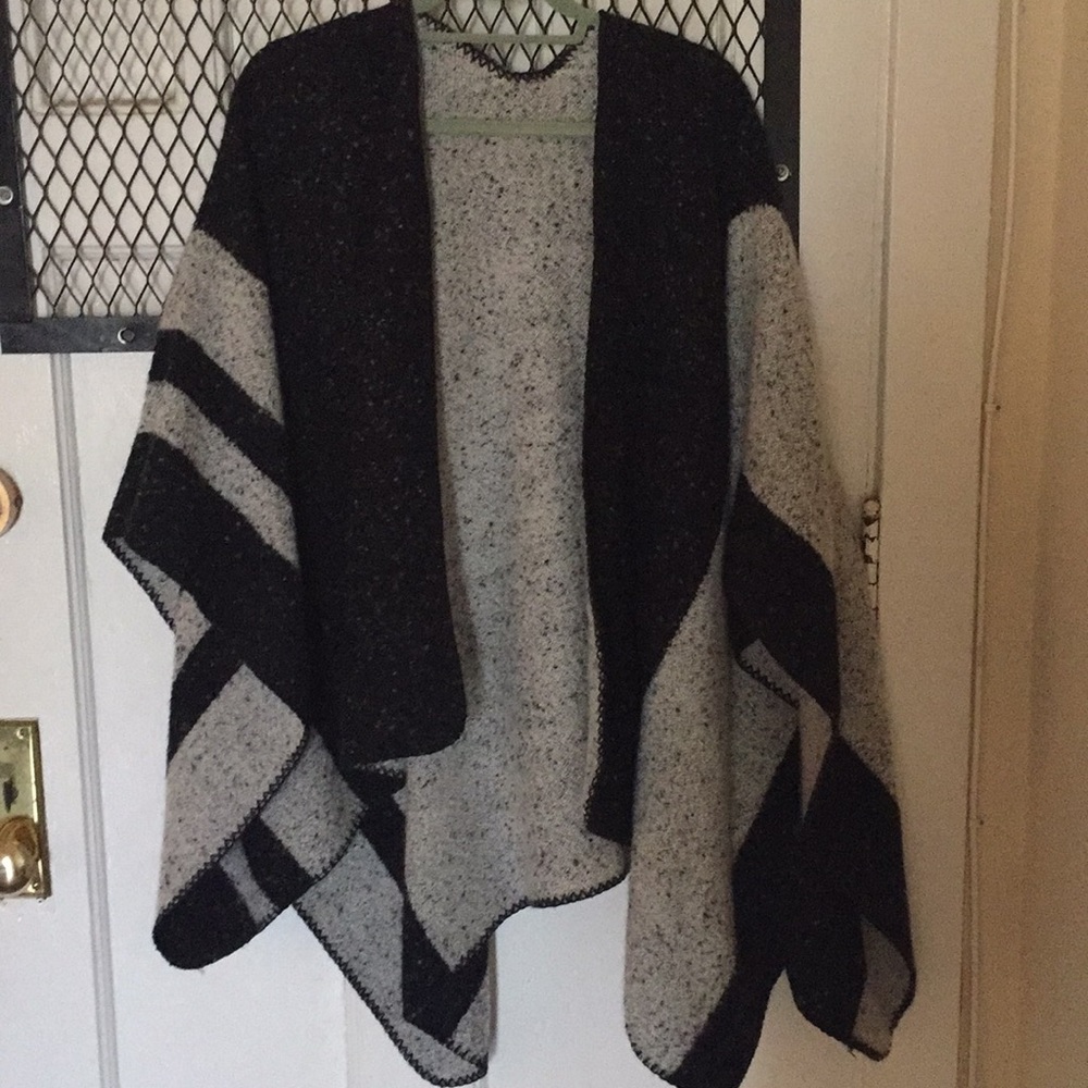Warm wrap sweater size small